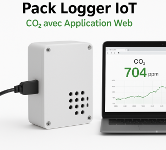 Pack Logger IoT – Capteur de CO₂ avec Application Web