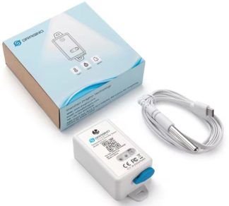 Dragino LHT65N E3 LoRaWAN Capteur de température et d'humidité Protocole LoRaWAN Classe A avec fonction datalogique pour l'automatisation du bâtiment