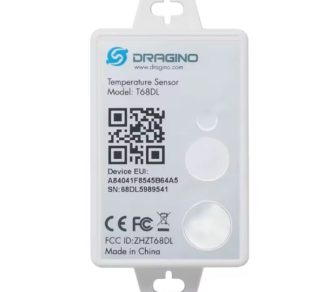 Dragino T68DL - Capteur de température LoRaWAN longue portée IP68 pour réfrigérateurs et laboratoires de salon