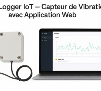 Pack Logger IoT – Vibration avec Application Web
