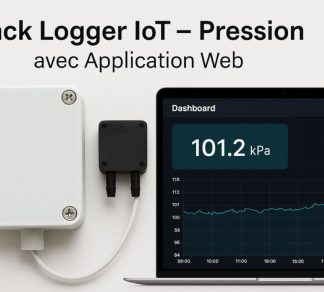 Pack Logger IoT – Pression avec Application Web